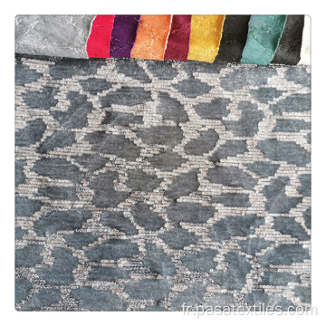 Fashion multicolore brillant de 3 mm 100% polyester tissu or noir tissu sequin velours en velours